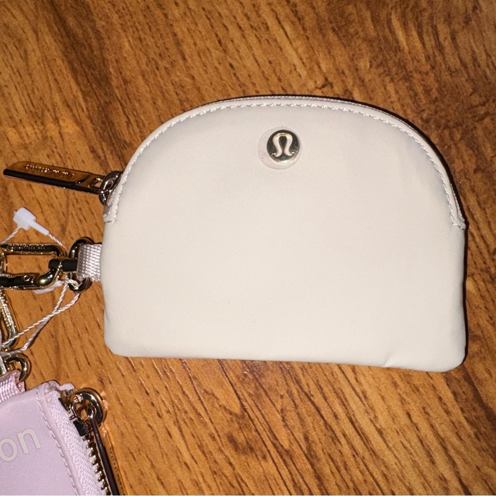 Lululemon Blissful Pink Dual Wristlet Key Pouch - Picture 7 of 11